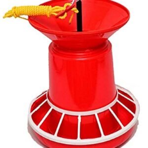 Home semi automatic nova chicken feeder | efficient poultry feeding solution